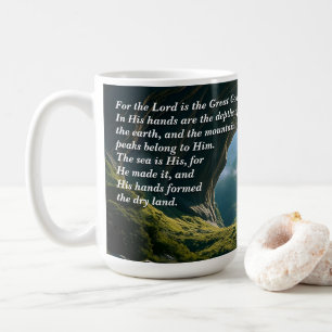 He is the Great God, God & Creation Verse Coffee Mug