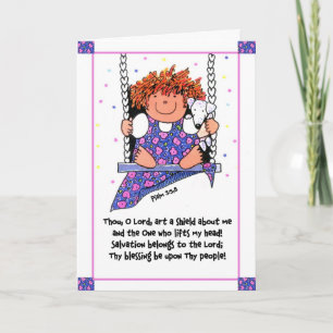 He is the Lifter Thank You Card