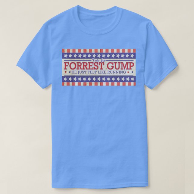 He Just Felt Like Running T-Shirt (Design Front)