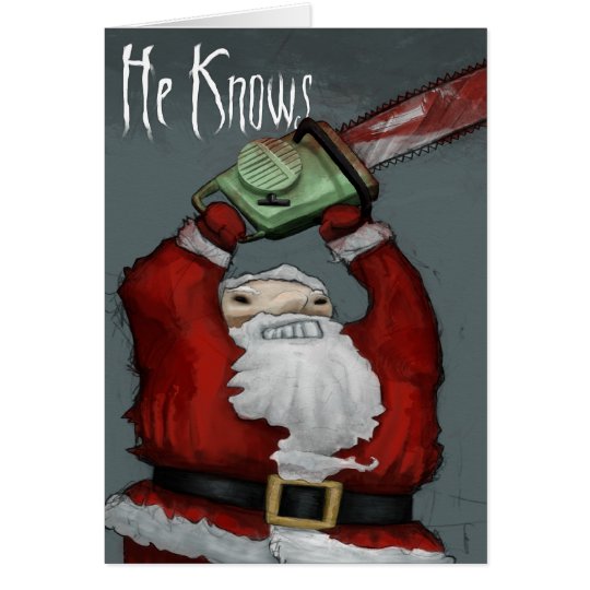 He Knows Card