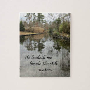 He leadeth me beside still waters jigsaw puzzle
