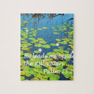 He Leads me Beside Still Waters Jigsaw Puzzle