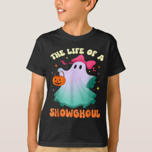 He life of a showghoul retro halloween show ghosts T-Shirt