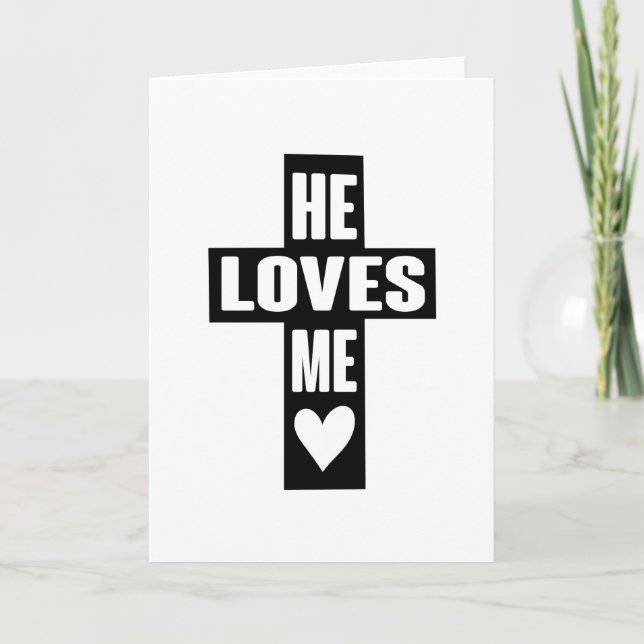 He Loves Like Jesus Quotes God Art Love Art Quote  Card (Front)