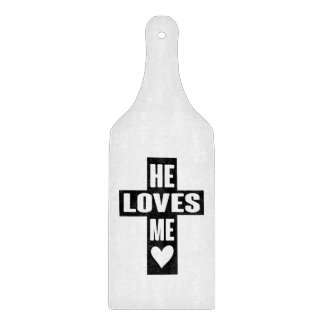 He Loves Like Jesus Quotes God Art Love Art Quote  Cutting Board
