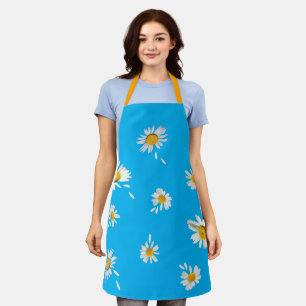 "He loves me. He loves me not" daisies apron. Apron
