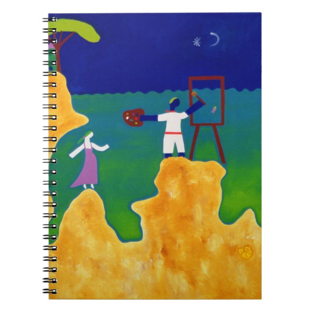 He Made Her Wait Some Time 2000 Notebook (Front)