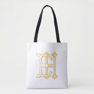 HE monogram or EH monogram tote bag