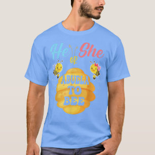 He Or She Abuela To Bee What Will It Bee Gender Re T-Shirt