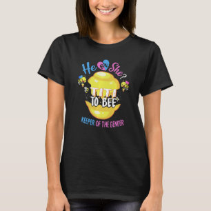 He Or She Titi To Bee Keeper Of The Gender Reveal T-Shirt