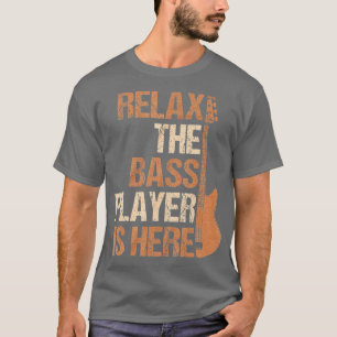 he Player Is Here Guitar Matching Men Women Funny T-Shirt