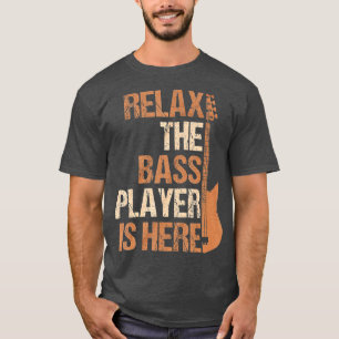 he Player Is Here Guitar Matching Men Women Funny T-Shirt