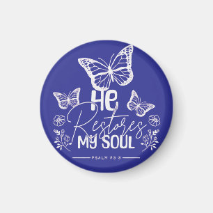 He Restores My Soul Magnet