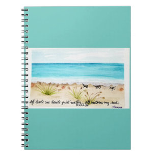 He Restores My Soul Spiral Photo Notebook