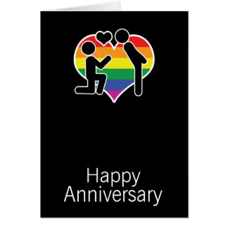  Gay  Wedding  Anniversary  Cards  Invitations Zazzle co uk 