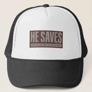 He Saves Trucker Hat
