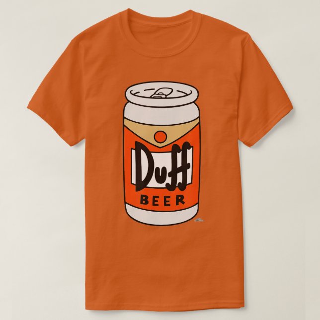 he Simpsons Duff Beer  T-Shirt (Design Front)
