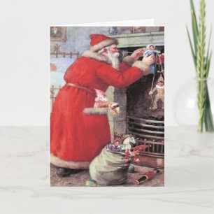 He spoke not a word holiday card