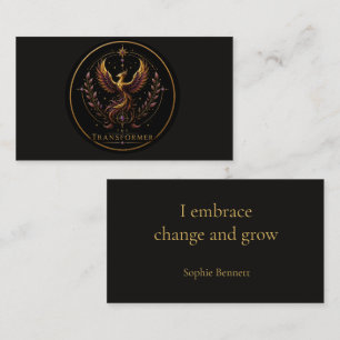 he Transformer Scorpio Personalised Archetype Business Card