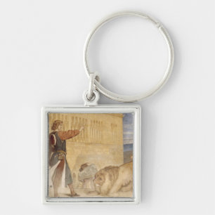 He Treated the Lions as though he was joking Key Ring