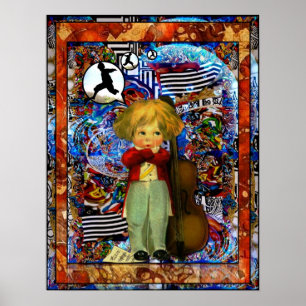 He Wanted To Be A Superhero Poster