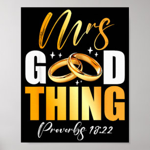 He Who Finds A Wife Finds A Good Thing Men Husband Poster