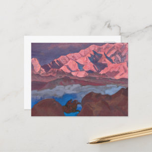 He Who Hastens by Nicholas Roerich Postcard