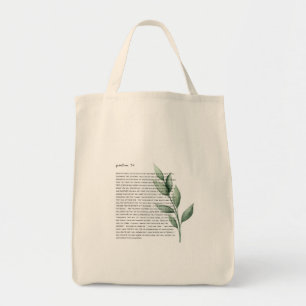 He Will Guard You Psalm 91 Grocery Bag