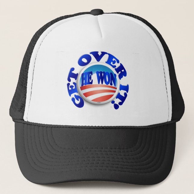 He Won! Trucker Hat (Front)