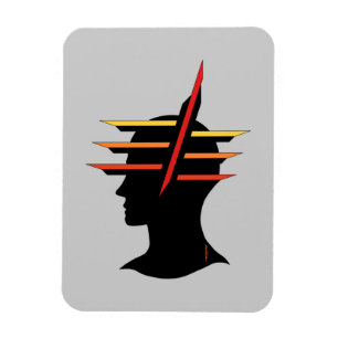 Head Abstract Magnet