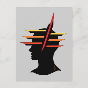 Head Abstract Postcard