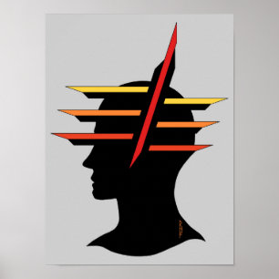 Head Abstract Poster