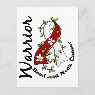 Head and Neck Cancer Warrior 15 Postcard