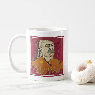 Head-And-Shoulders Portrait Of Buffalo Bill Coffee Mug