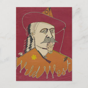 Head-And-Shoulders Portrait Of Buffalo Bill Postcard