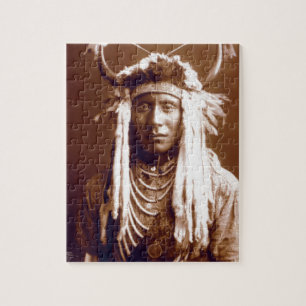 Head Carry (Native American) Jigsaw Puzzle