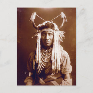 Head Carry (Native American) Postcard