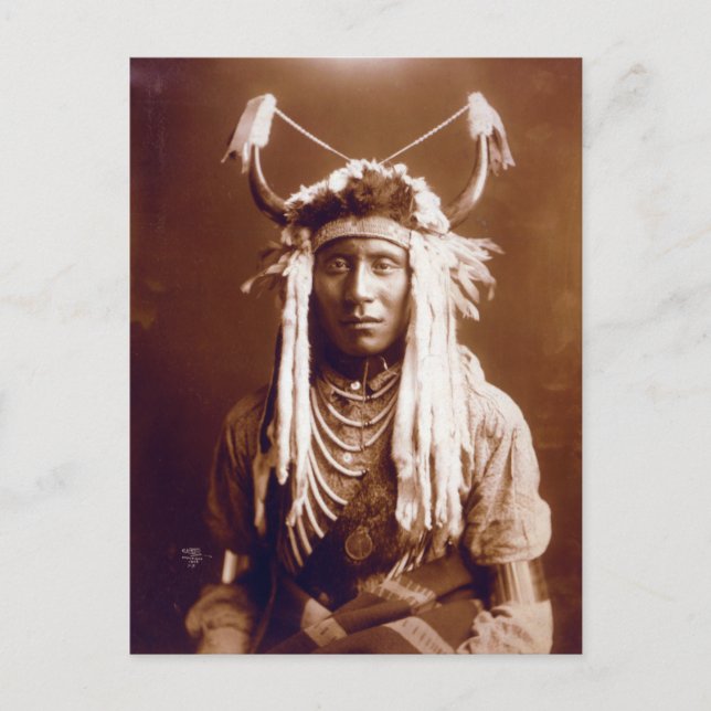 Head Carry (Native American) Postcard (Front)