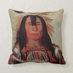 Head Chief 1832 Native American MoJo Pillow