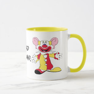 HEAD Clown Ceramic Mug