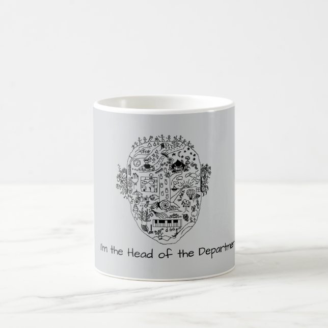 Head Coffee Mug (Center)