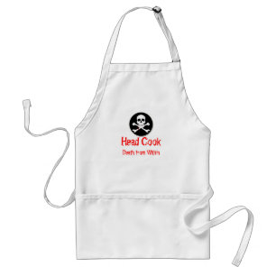 Head Cook Death from Within Standard Apron