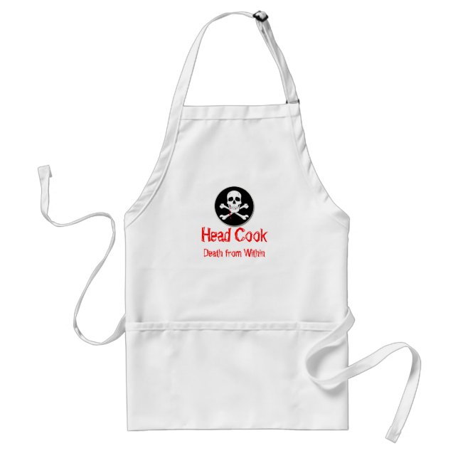 Head Cook Death from Within Standard Apron (Front)