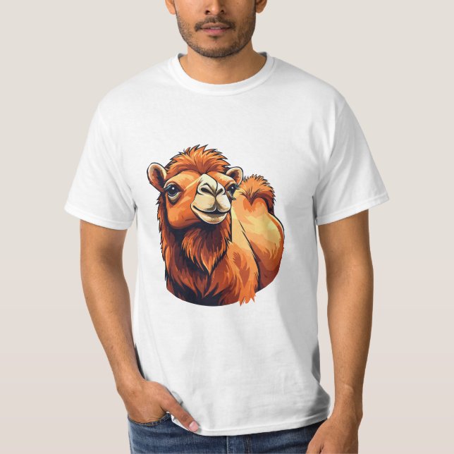 Head dromedary camel T-Shirt (Front)