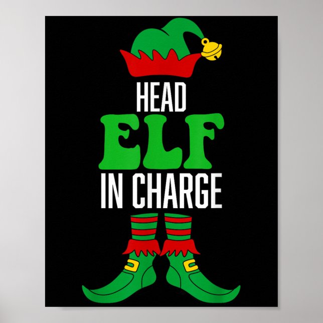 Head Elf In Charge  Poster (Front)