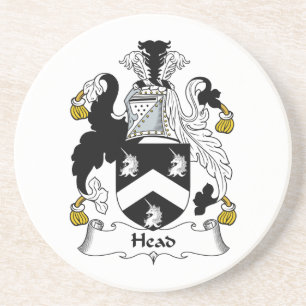 Head Family Crest Coaster