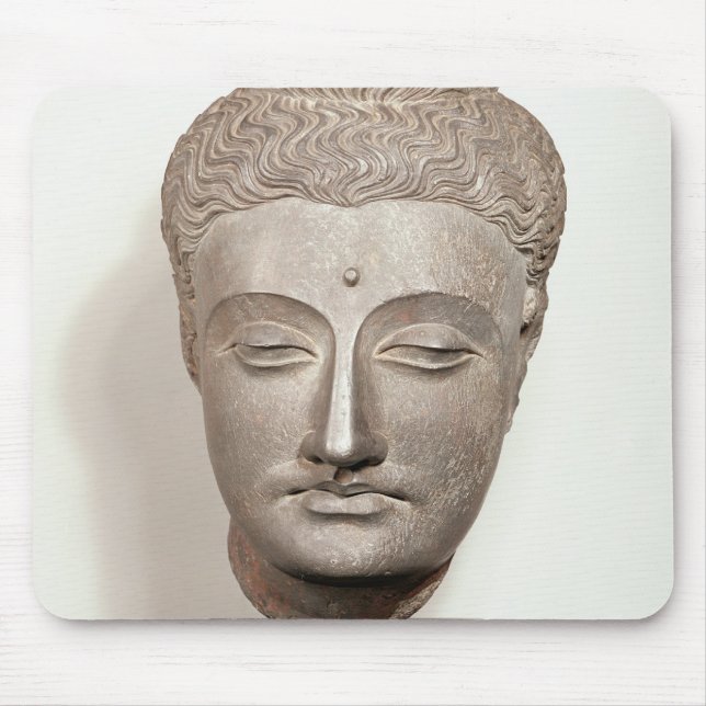 Head from a statue of the Buddha, from Mouse Mat (Front)