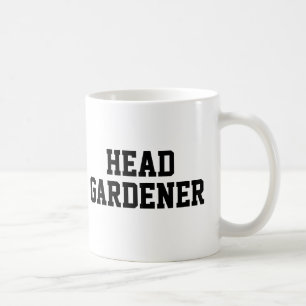 Head Gardener coffee mug