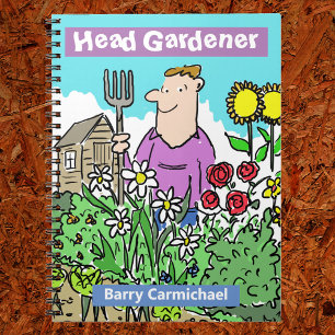 Head Gardener Gardening Notebook