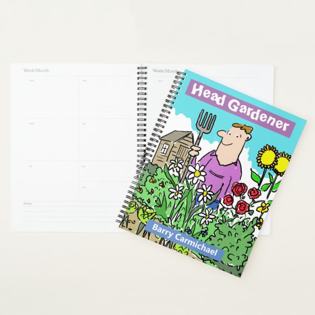 Head Gardener Gardening Planner (Display)
